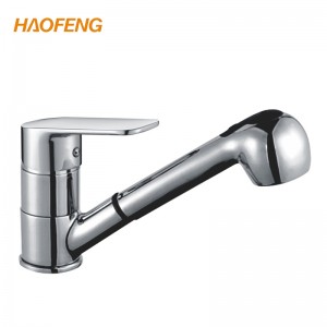 kitcken uittrekbare kraan flexibele spray-6409-A